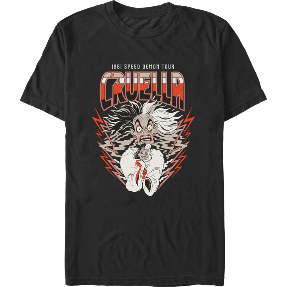 Cruella Speed Demon Tour Disney Tshirt